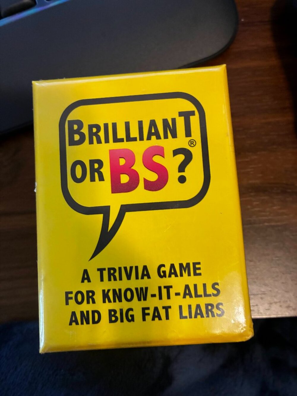 Brilliant or BS (Card Game)